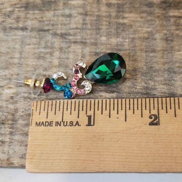 DRAMATIC STATEMENT NECKLACE & EARRINGS SET Costume Jewelry Prom Formal - Picture 5 of 12